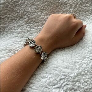 Vintage Silver Link Bracelet